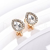 Alloy Silicone Clip-on Earrings EJEW-Z120-02G-02-1