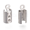 Tarnish Resistant 304 Stainless Steel Folding Crimp Ends STAS-O130-03D-2