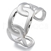 304 Stainless Steel Cuff Bangles for Women BJEW-B108-09P-4