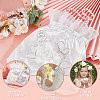 CRASPIRE Bridal Wedding Small Purse Silk pouch ABAG-WH0032-23-7