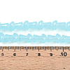 Baking Painted Glass Beads Strands DGLA-N007-01H-4