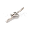 Non-Tarnish 304 Stainless Steel Pendants STAS-B042-01C-3