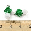 Brass Enamel Pendants X-KK-P258-17C-G-6