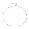 Non-Tarnish 304 Stainless Steel Cable Chain Necklaces NJEW-JN03169-01-2