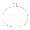 304 Stainless Steel Cable Chain Necklaces NJEW-JN03169-01-2