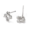 Non-Tarnish 304 Stainless Steel Stud Earrings EJEW-Q788-04P-2
