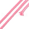 20M Polyester Braided Cord for Jewelry Making OCOR-G015-04A-07-1