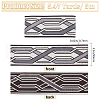 5M Polyester Jacquard Stripe Ribbon SRIB-WH0026-06A-2