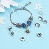 Alloy European Style Clasps PDLC-PH0001-02AS-2