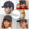 Plastic Hat Brim Board for Peaked Cap AJEW-WH0542-038-6