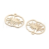 Long-Lasting Plated Brass Pendants KK-K336-51KCG-2