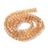 Electroplate Glass Bead Strands X-EGLA-J028-4x4mm-AB18-4