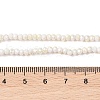 Electroplate Glass Faceted Rondelle Beads Strands EGLA-D020-3x2mm-05-B-3