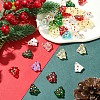 6Pcs Handmade Bumpy Glass Beads Strands LAMP-FS0001-16F-7