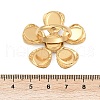 304 Stainless Steel with Cat Eye Stone Cuff Rings for Women RJEW-Z091-01G-3