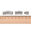 Tarnish Resistant 304 Stainless Steel Bayonet Clasps STAS-F131-26P-3