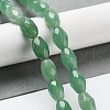 Natural Green Aventurine Beads Strands G-P520-C12-01-2