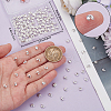 Beebeecraft Brass Crimp Beads Covers FIND-BBC0015-79B-3