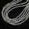 Natural Herkimer Diamond Beads Strands G-L611-A01-01-1