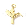 Brass Micro Pave Cubic Zirconia Pendants KK-A163-01G-1-3