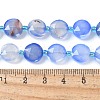 Natural Fire Crackle Agate Beads Strands G-C116-A86-01D-5