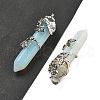 Synthetic Opalite Big Pointed Pendants G-A172-16K-2