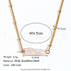 Nuggets Natural freshwater Pearls Pendant Necklaces VQ6505-1-2
