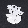 Non-Tarnish 201 Stainless Steel Pendants STAS-N090-JN860-1-1