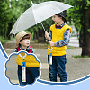 PU Leather & Cotton Name Marker Keychain AJEW-WH0514-025-5