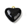 Brass Enamel Pendants KK-M322-01D-G-2