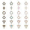 Alloy Enamel Pendants ENAM-TA0002-05G-2