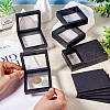 Square Transparent PE Thin Film Suspension Jewelry Floating Frame Displays ODIS-TAC0002-02A-5