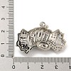 Brass Micro Pave Cubic Zirconia Pendants KK-P250-37P-3