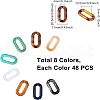 SUPERFINDINGS Acrylic Linking Rings OACR-FH0001-006-2