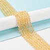 Natural Citrine Beads Strands X-G-E326-6mm-01-2