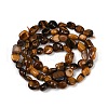 Natural Tiger Eye Beads Strands G-Q060-D08-3