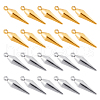 ARRICRAFT 20Pcs 2 Color 304 Stainless Steel Pendants STAS-AR0001-43-1