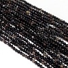 Natural Black Onyx Beads Strands X-G-H1567-8MM-3