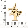 Ion Plating(IP) 201 Stainless Steel Pendants STAS-N103-184G-F-3