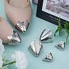 Gorgecraft 6Pcs 3 Style Alloy Shoes Creases Protector FIND-GF0004-89P-4