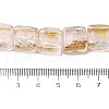 Handmade Gold Foil and Silver Foil Lampwork Beads FOIL-C001-01A-07-4