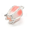 Alloy Enamel Pendants FIND-A051-08B-P-2