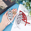 SUPERFINDINGS 3Pcs 3 Style ABS Easter Decoration Sticker DIY-FH0002-56-2