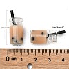 Glass Bottle Pendants X-CRES-N017-03B-7