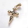 304 Stainless Steel Pendants STAS-F215-05-2