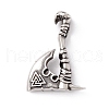 Tibetan Style 304 Stainless Steel Pendants STAS-P305-16AS-2