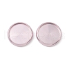 BENECREAT 11Pcs Alloy Cabochon Settings FIND-BC0013-53G-01-1