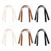 WADORN 6 Pairs 3 Colors PU Leather Bag Straps FIND-WR0003-39-1