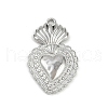 304 Stainless Steel Pendants STAS-P390-02D-P-1