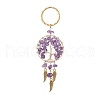 Woven Net/Web with Wing Pendant Keychain KEYC-JKC00481-02-1